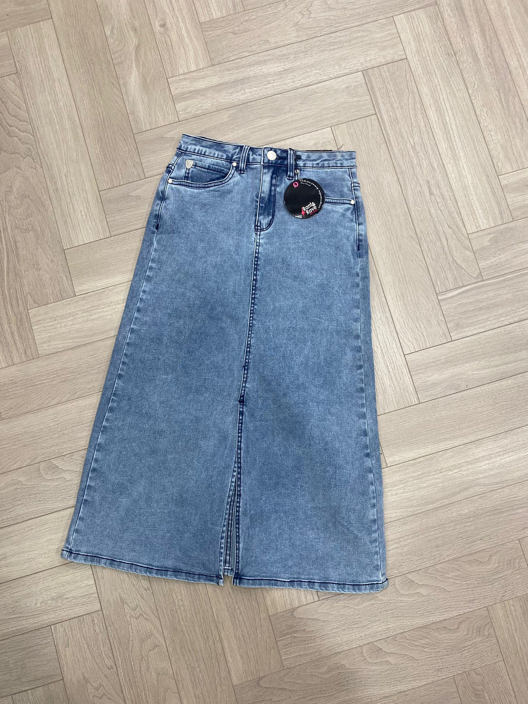 Maria denim skirt