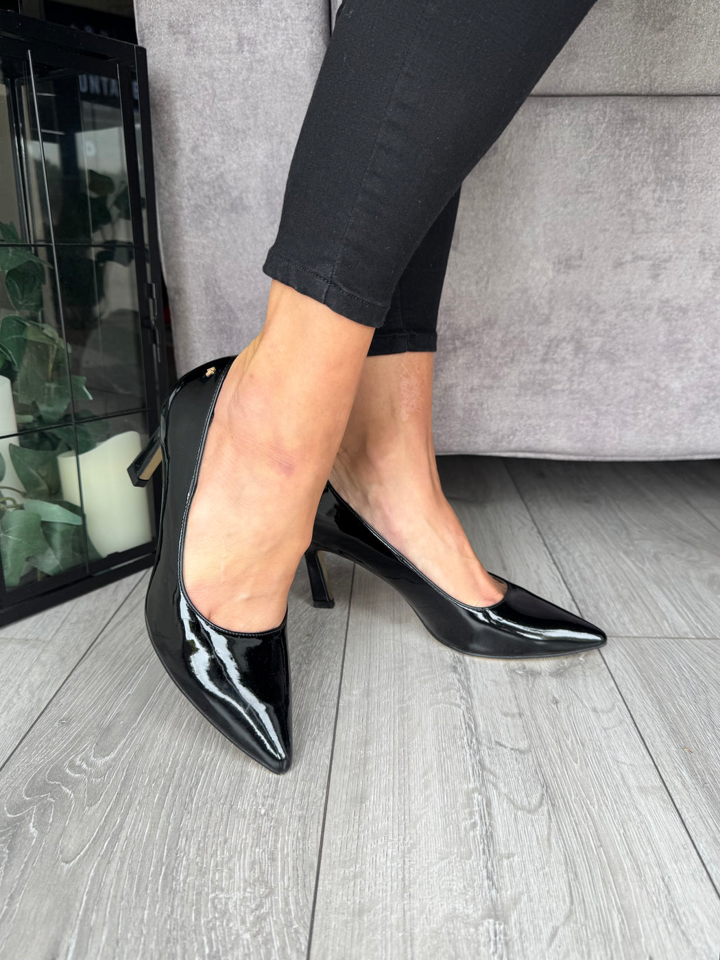 Bamburgh schwarz heel