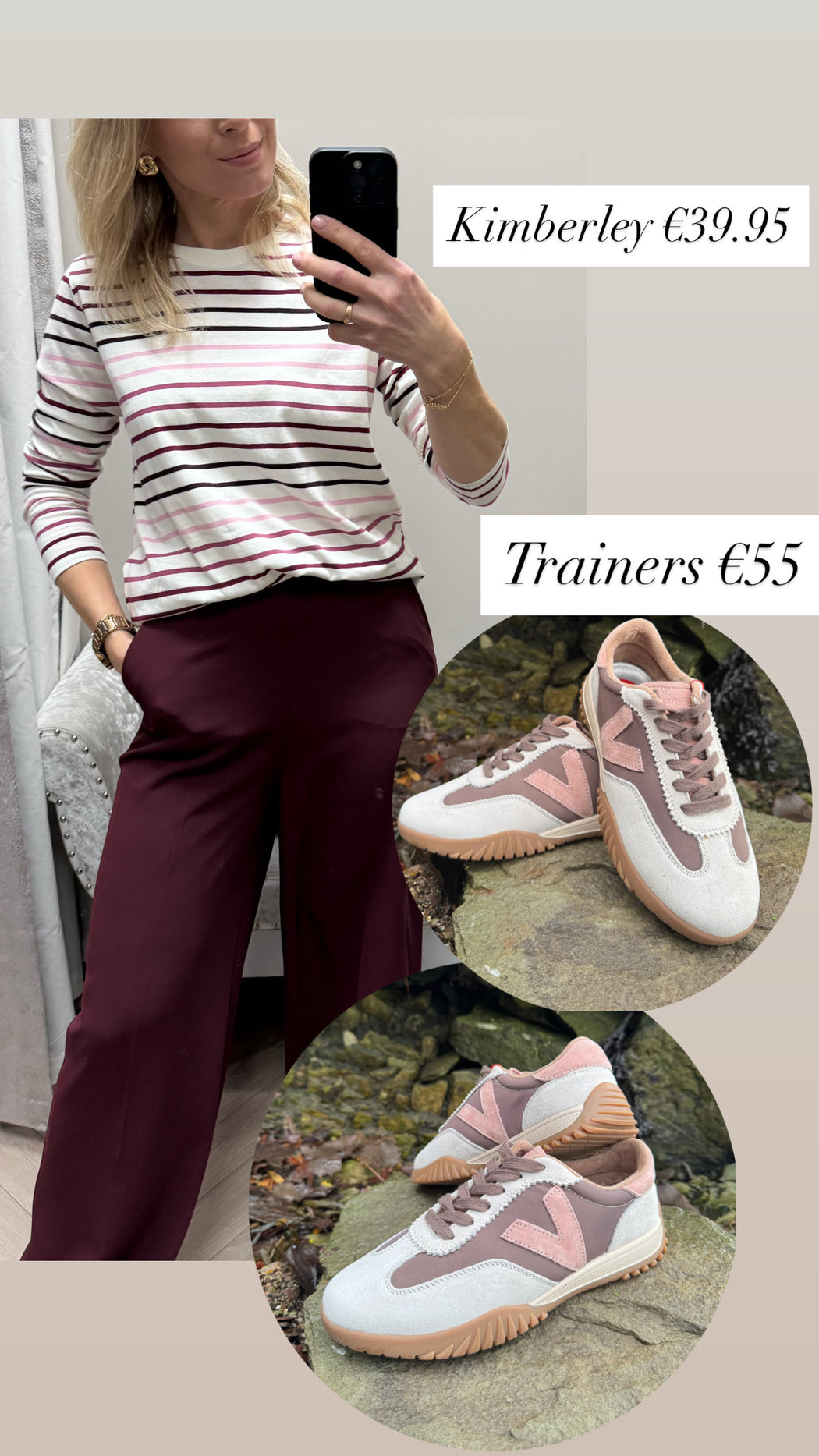 Kimberley Long Sleeve Tee Berry