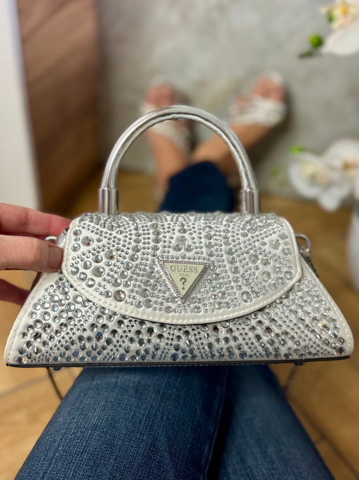 Guess silver beauvoir mini bag ZG952878