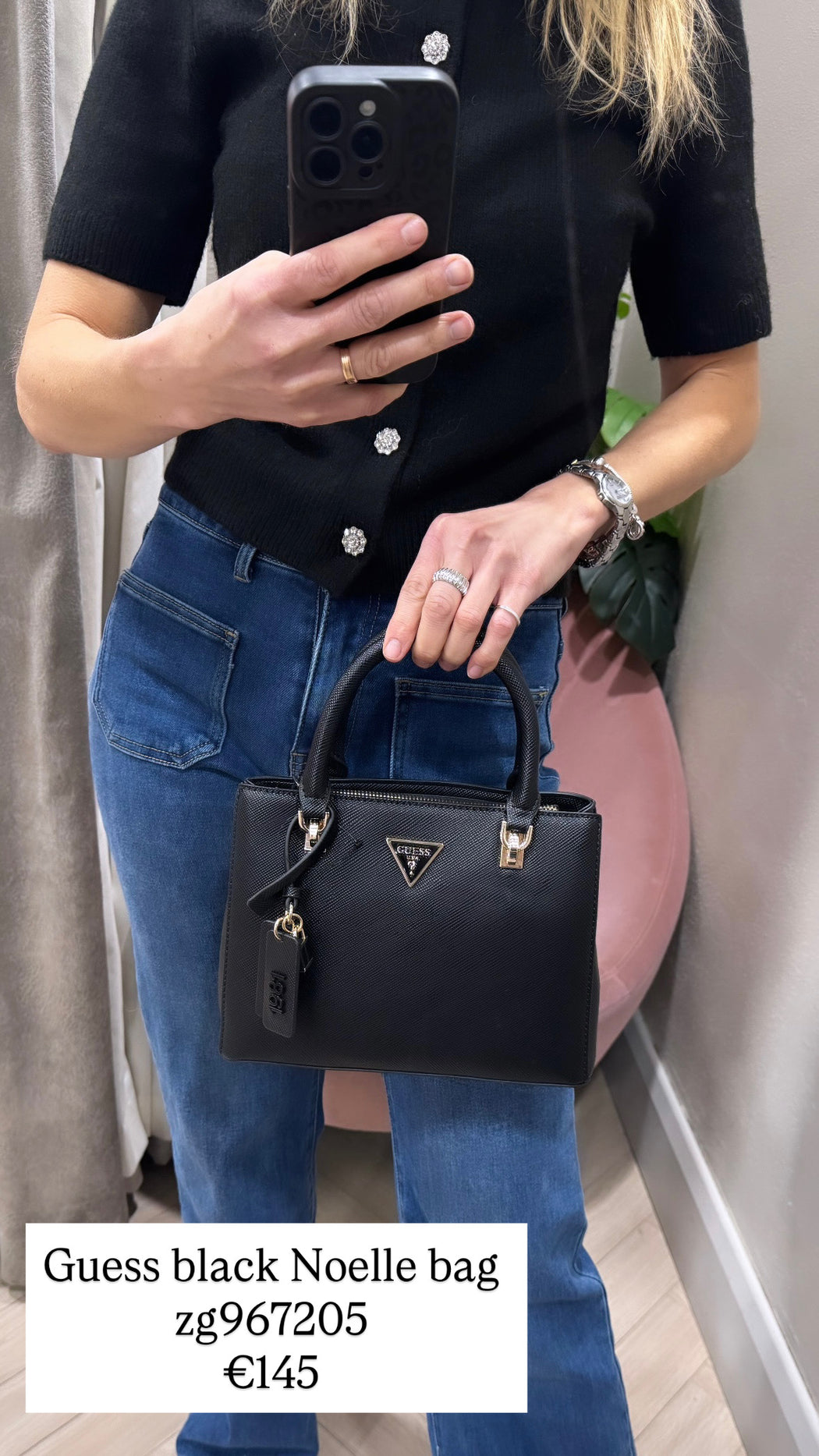Guess black Noelle bag  zg967205