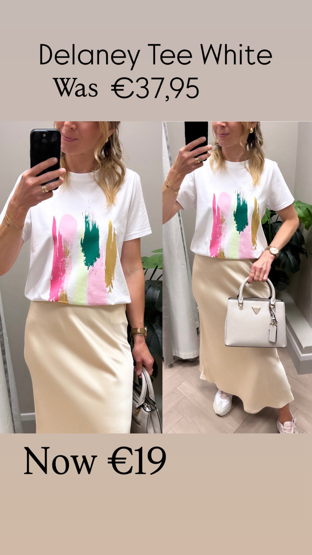 Delaney Tee White