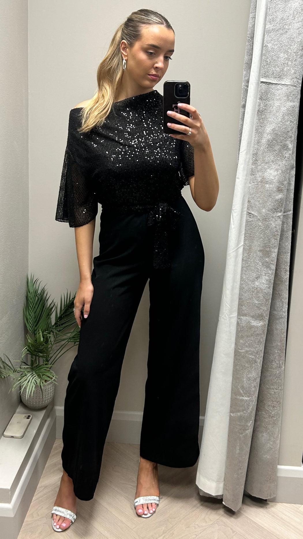 Black  Gracie jumpsuit