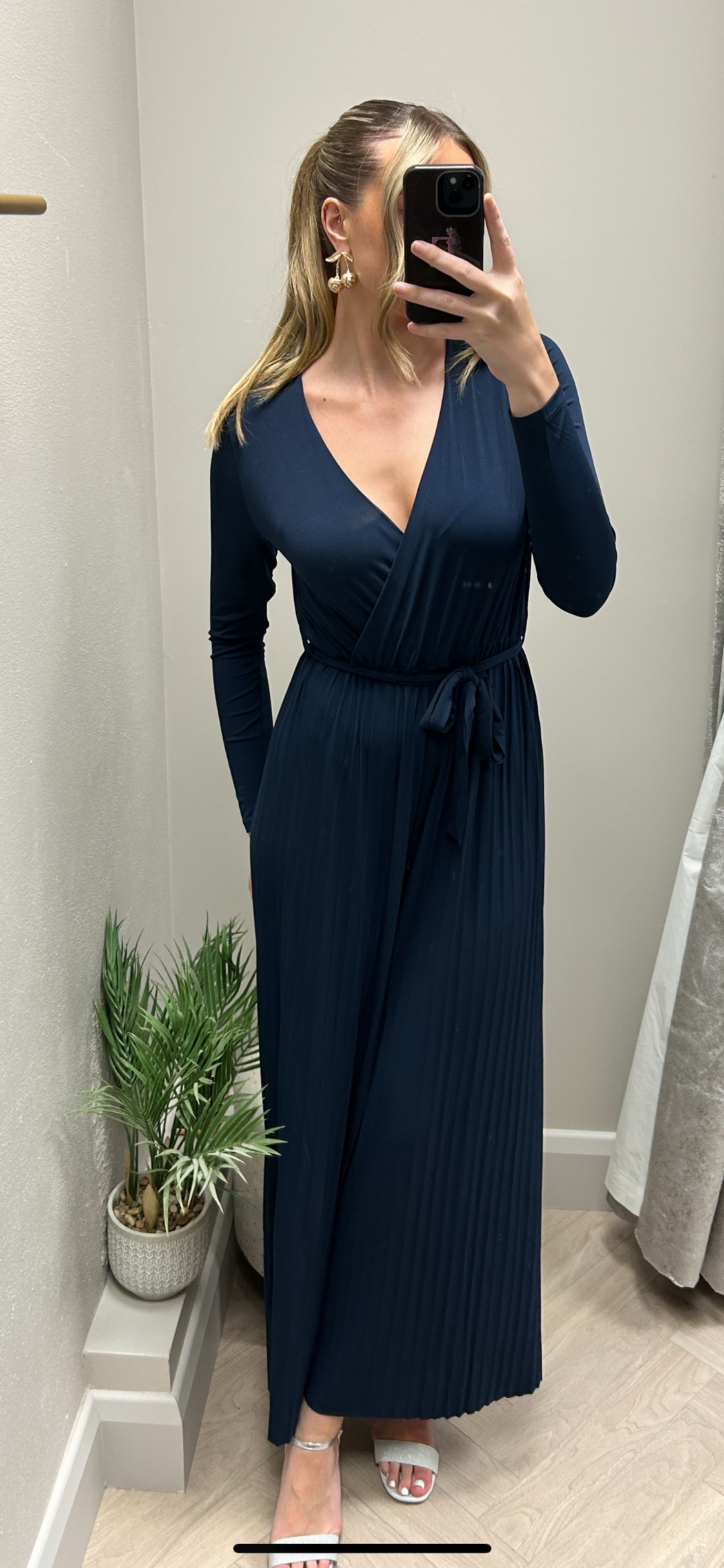 Jana navy jumpsuit