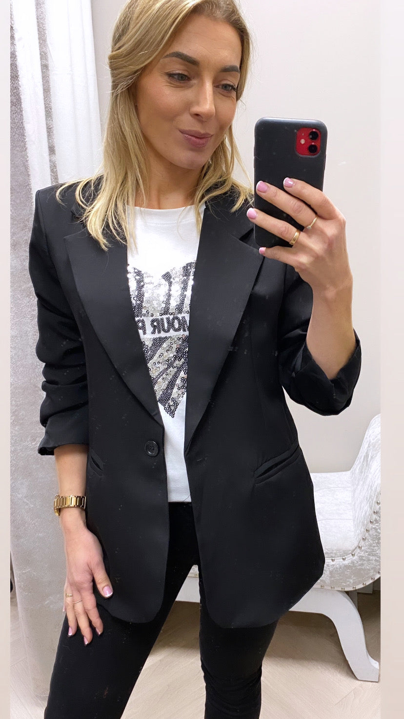 Black  Ellie blazer