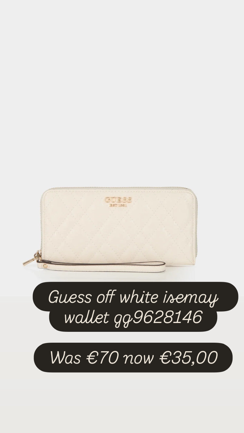 Guess off white isemay wallet gg9628146