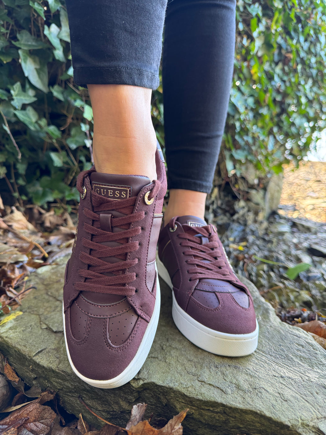 Guess jrone wine sneaker flfjr8pel12