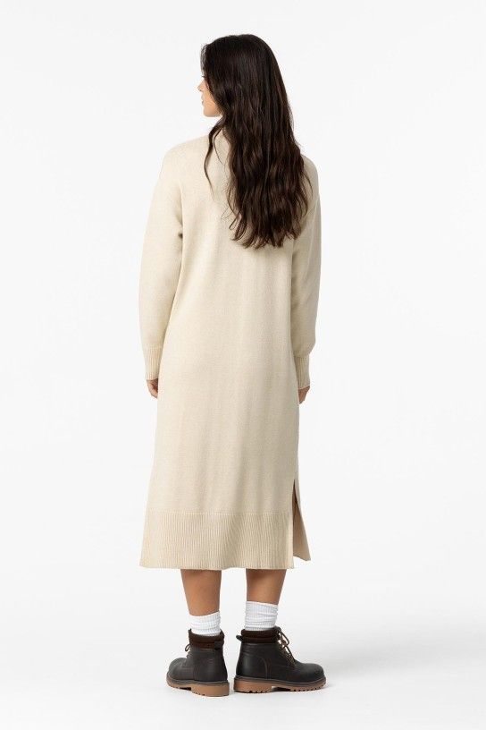 Spellbound beige knit dress