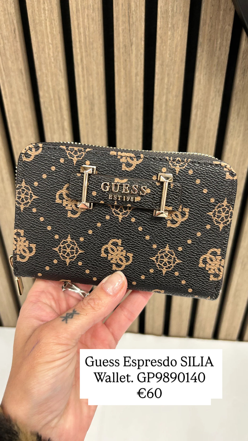 Guess Espresdo SILIA Wallet. GP9890140