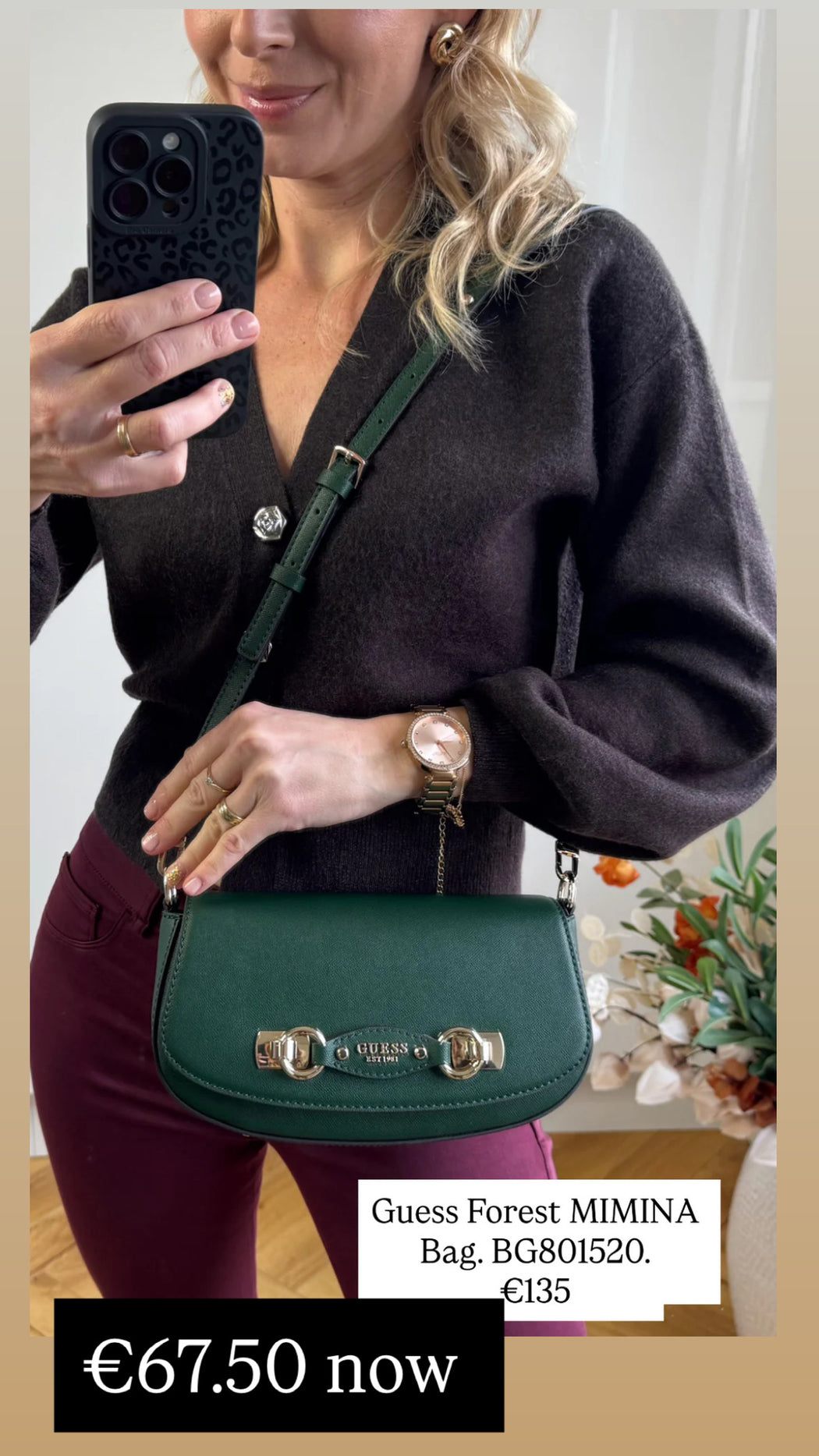 Guess Forest MIMINA Bag. BG801520.