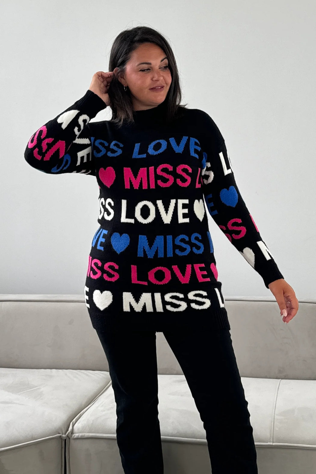 Love Miss Jumper Dress