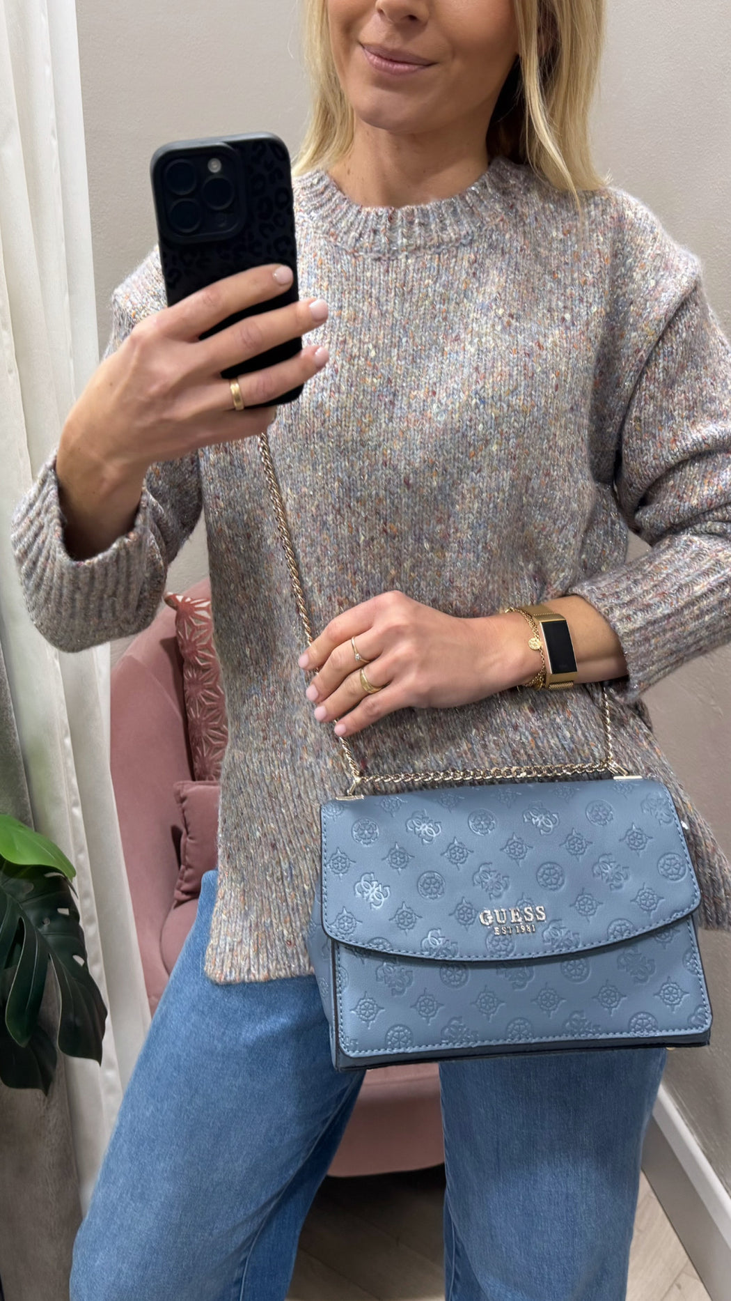 Phoebe 4G Peony Logo Mini Crossbody pd966521