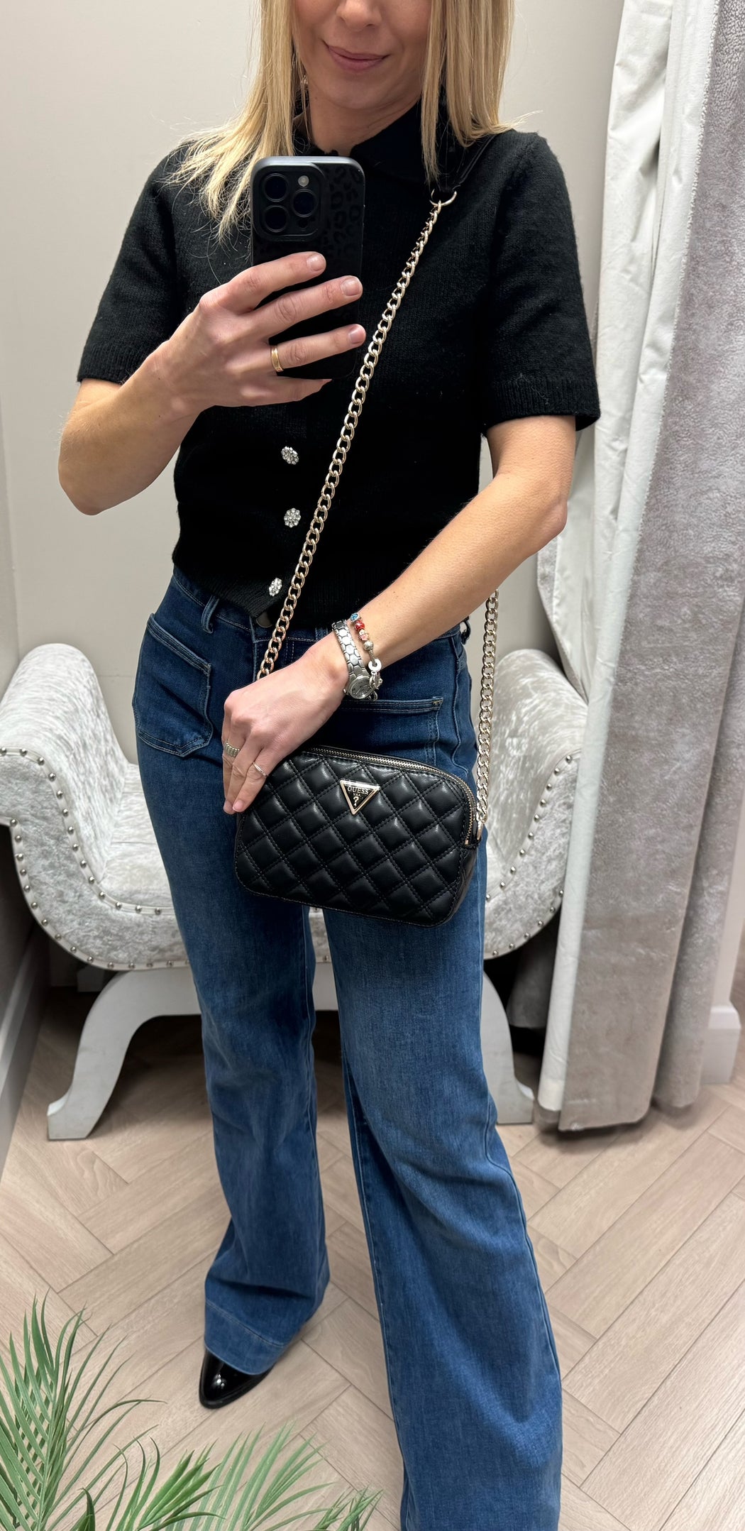 Guess black Giully  bag  qg967314