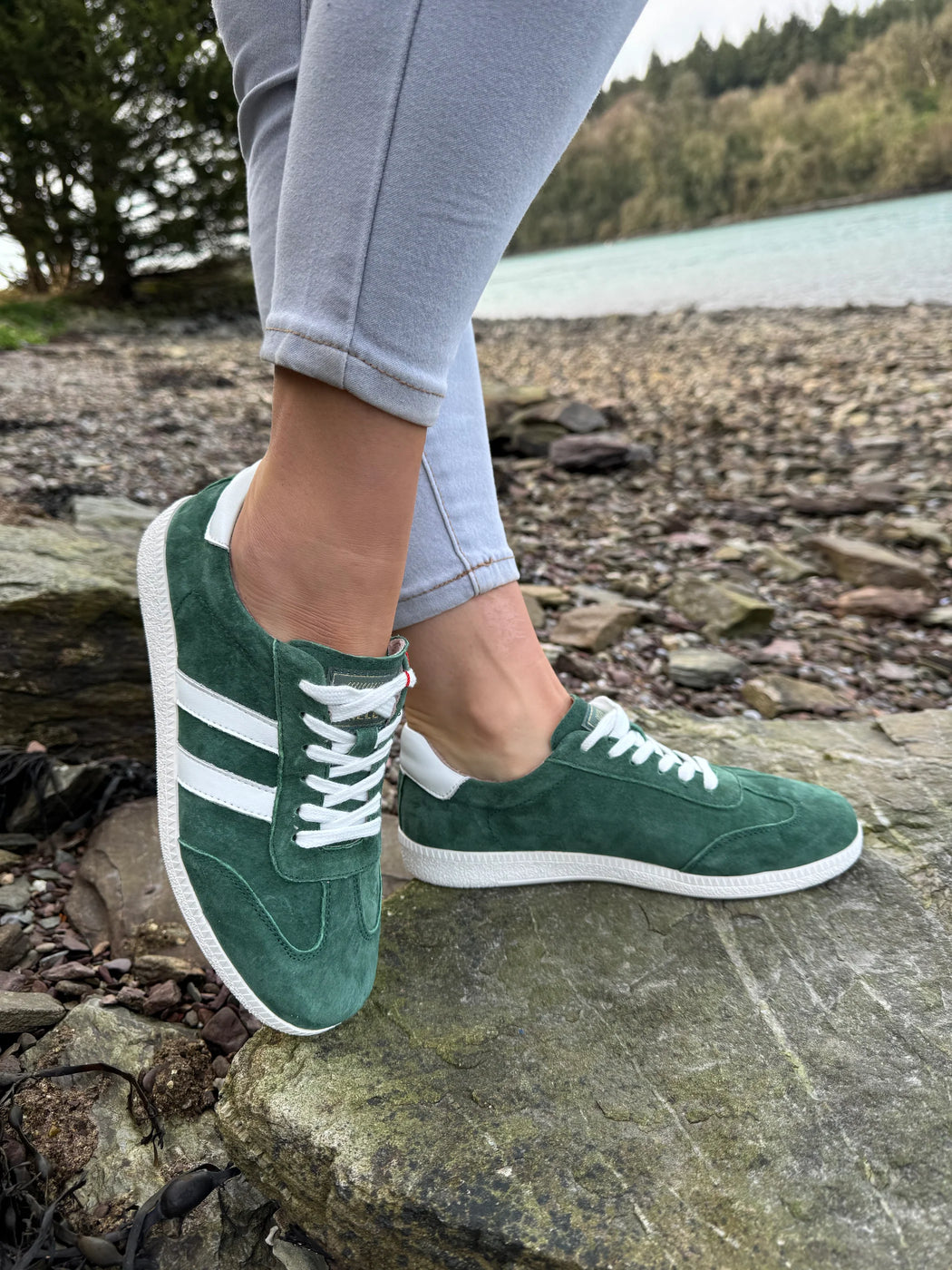 Fifty three moss green sneaker