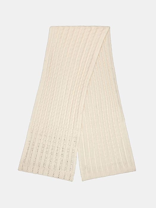 Guess ivory scarf AW5384POL03-WHI