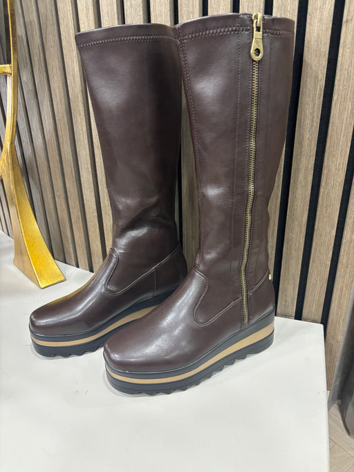 Bildale Chocolate Wedge Boots