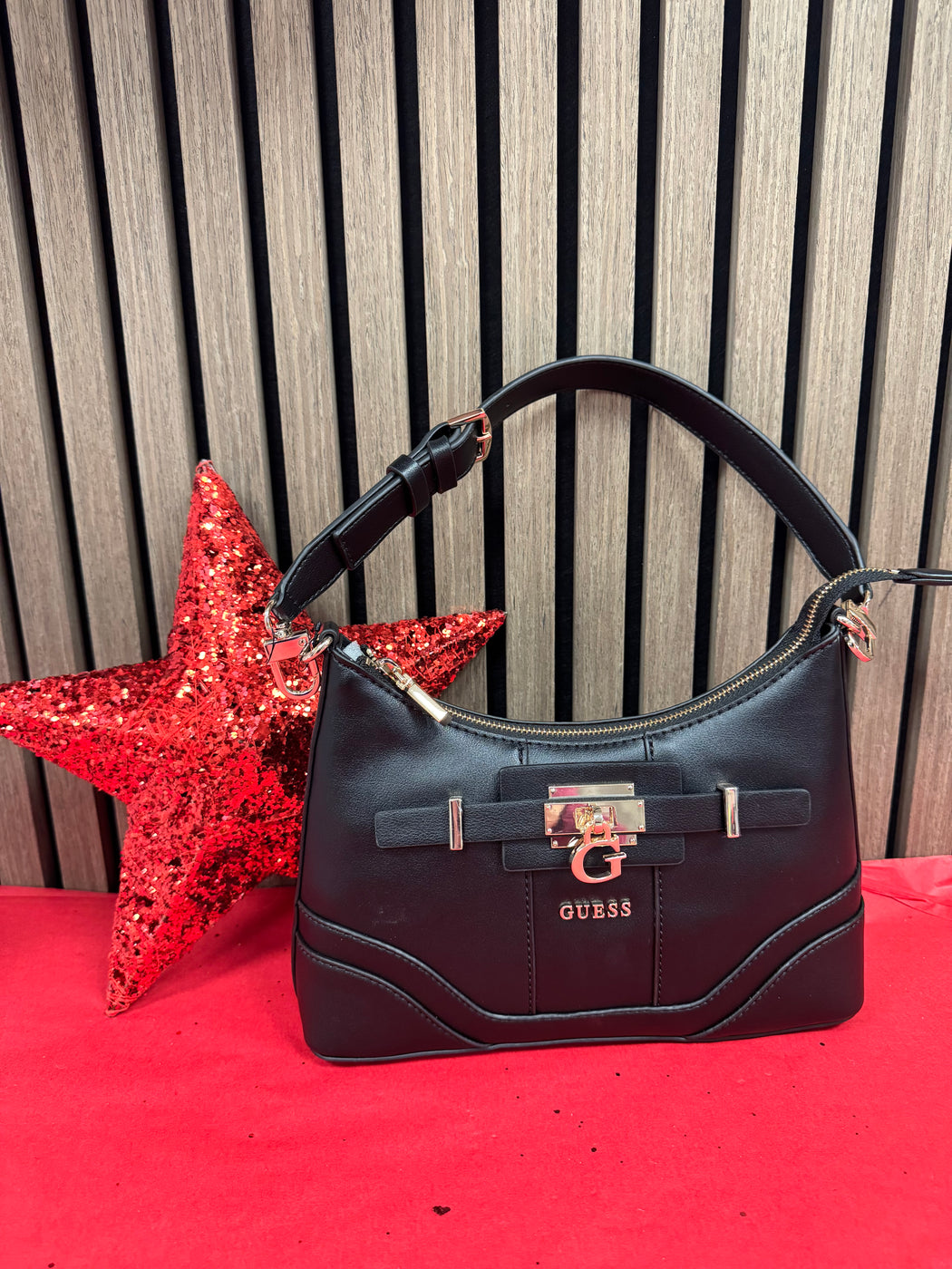 Guess Black GREYSON Bag. BG920618