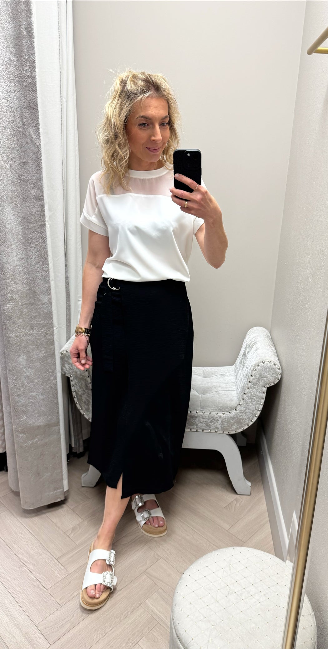 Greeny skirt