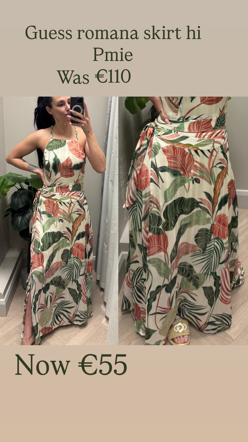 Guess romana skirt hi Pmie