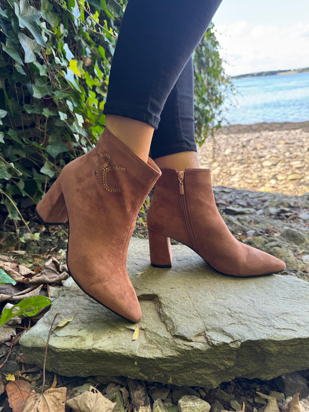 Catterton rustic ankle boots