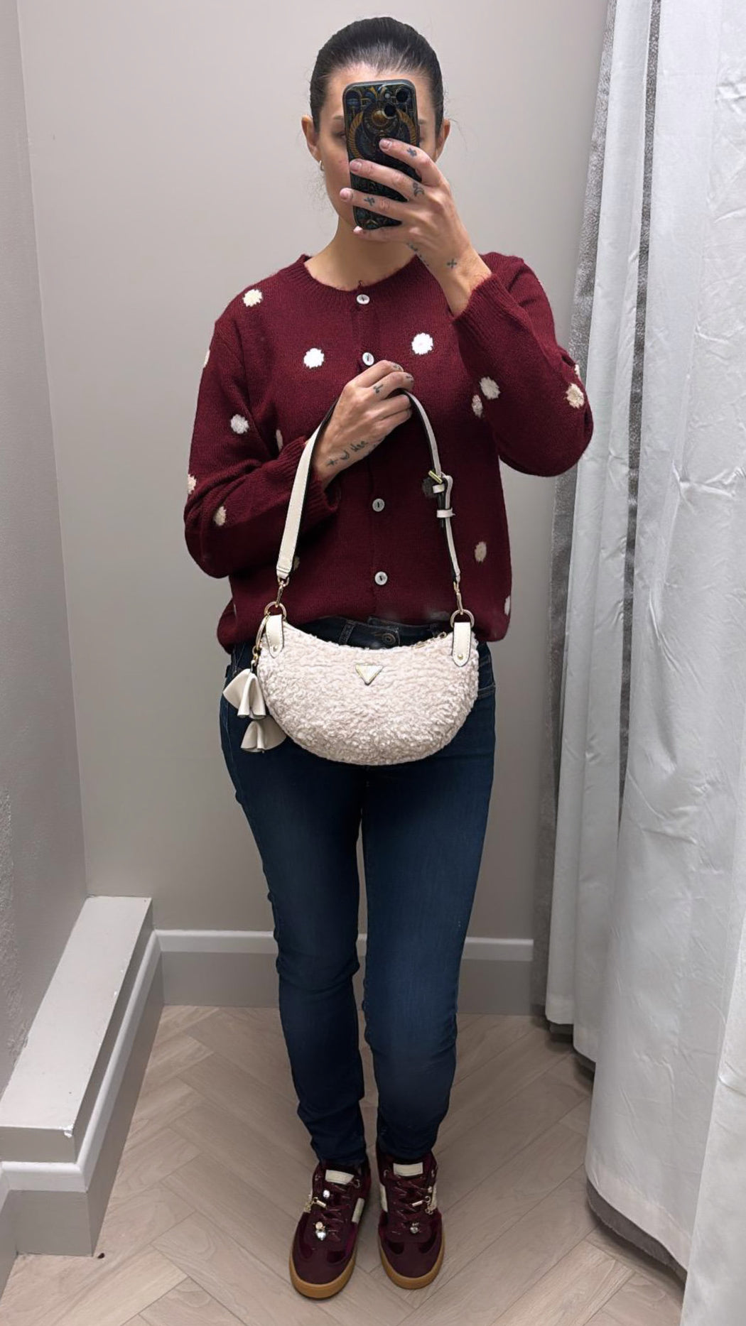 Guess Katie off white WG225318 bag