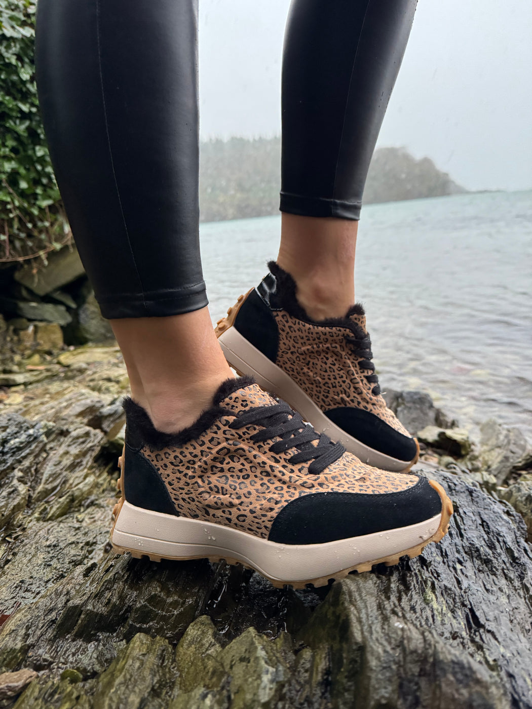 Dabin creamlop leopard runners