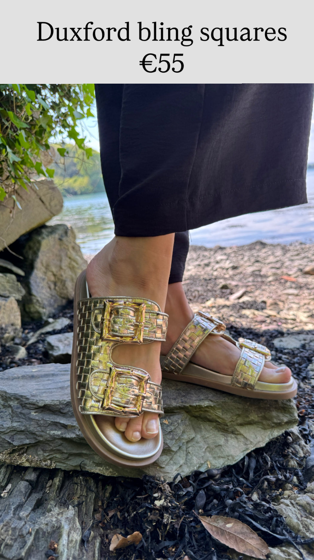 Duxford bling squares loafer