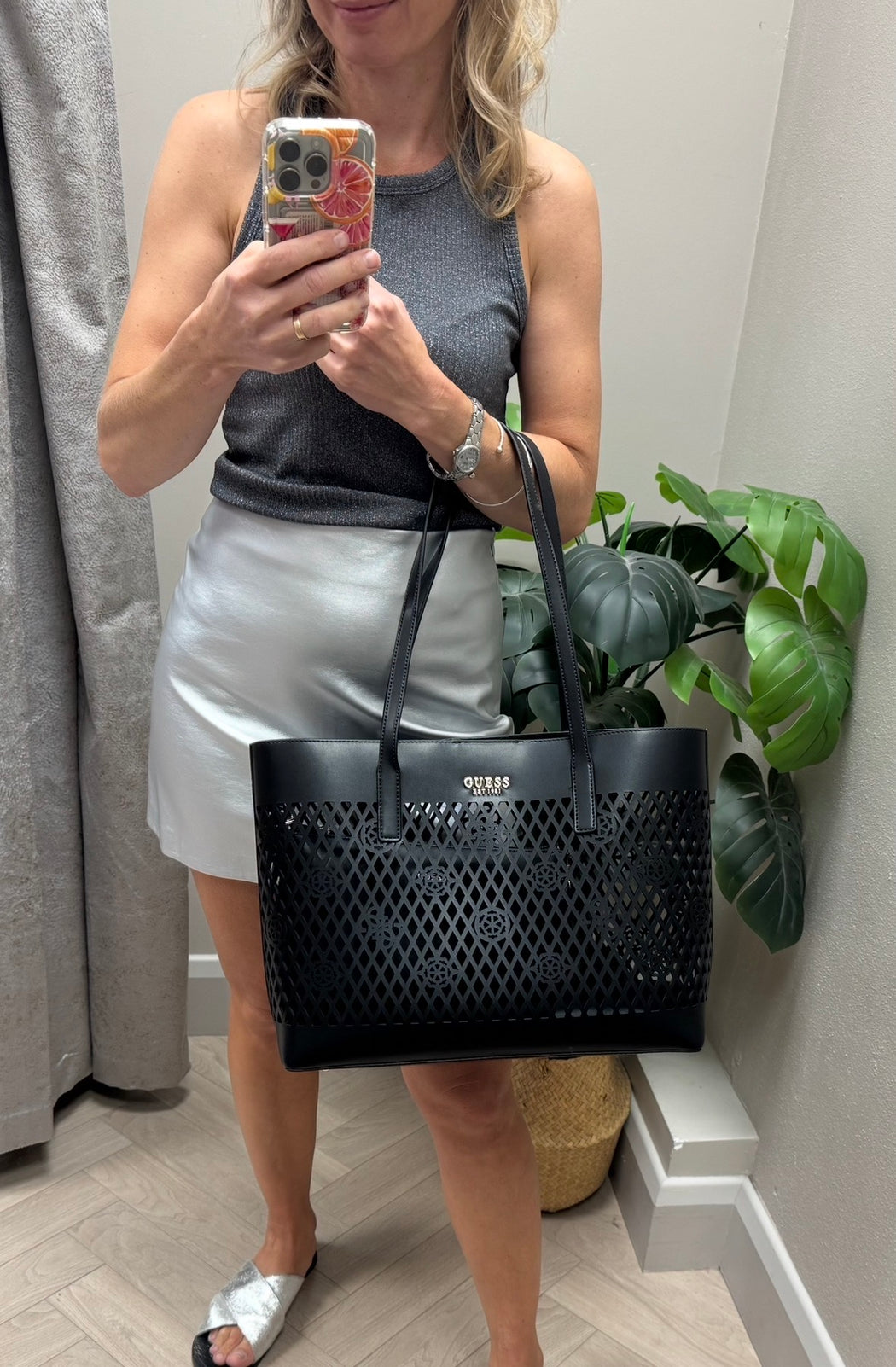 Guess LETTY PG991124 Black 2in1 bag