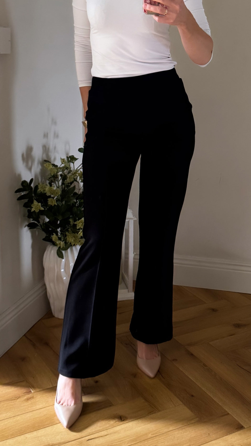 Black Yale trousers