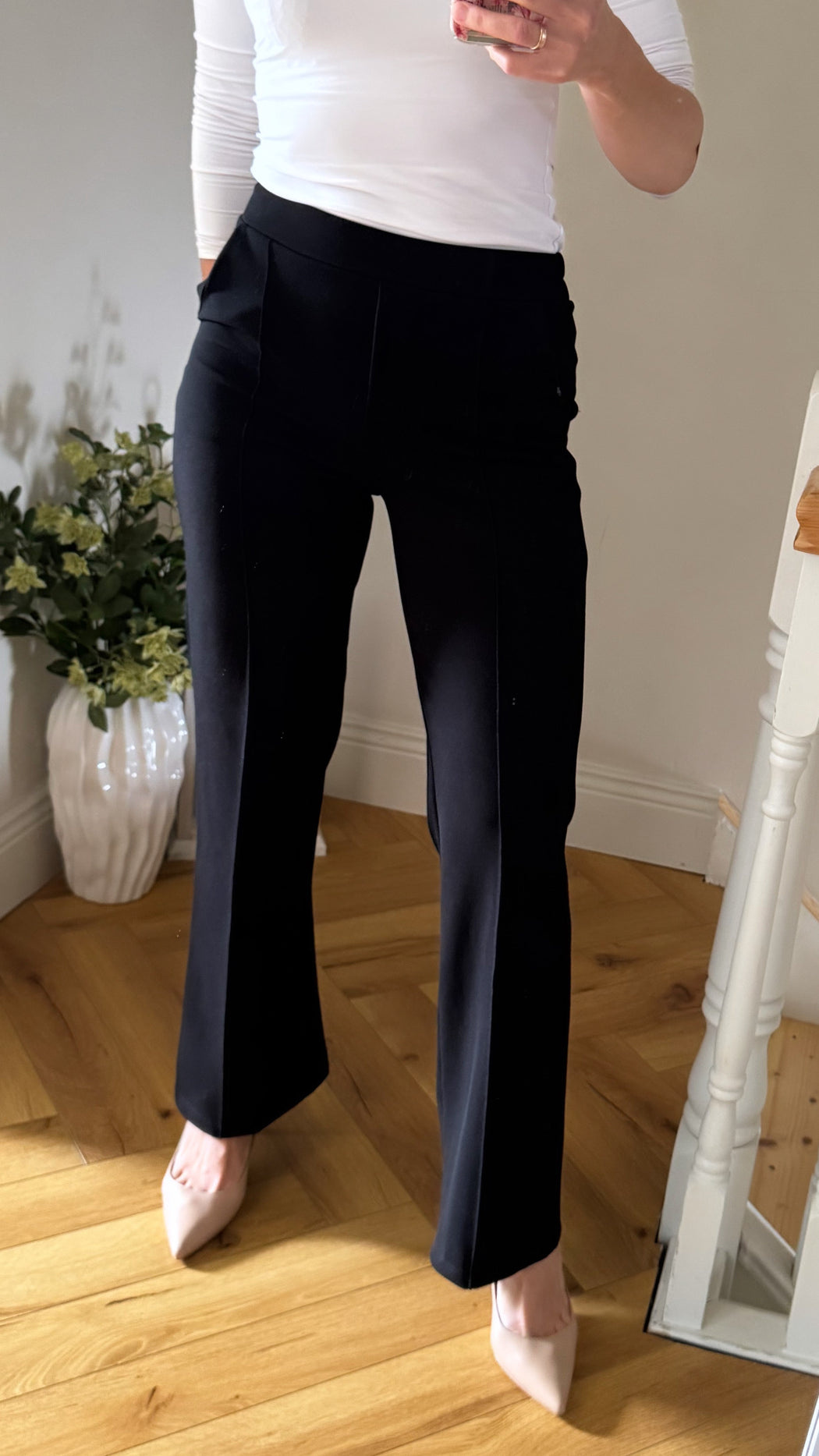 Black Yale trousers