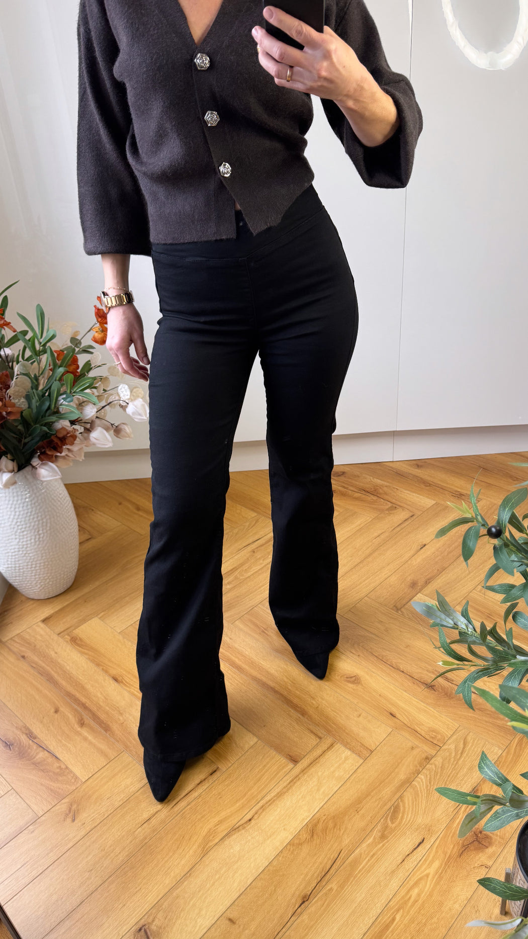 One size flare jeggings  10062937