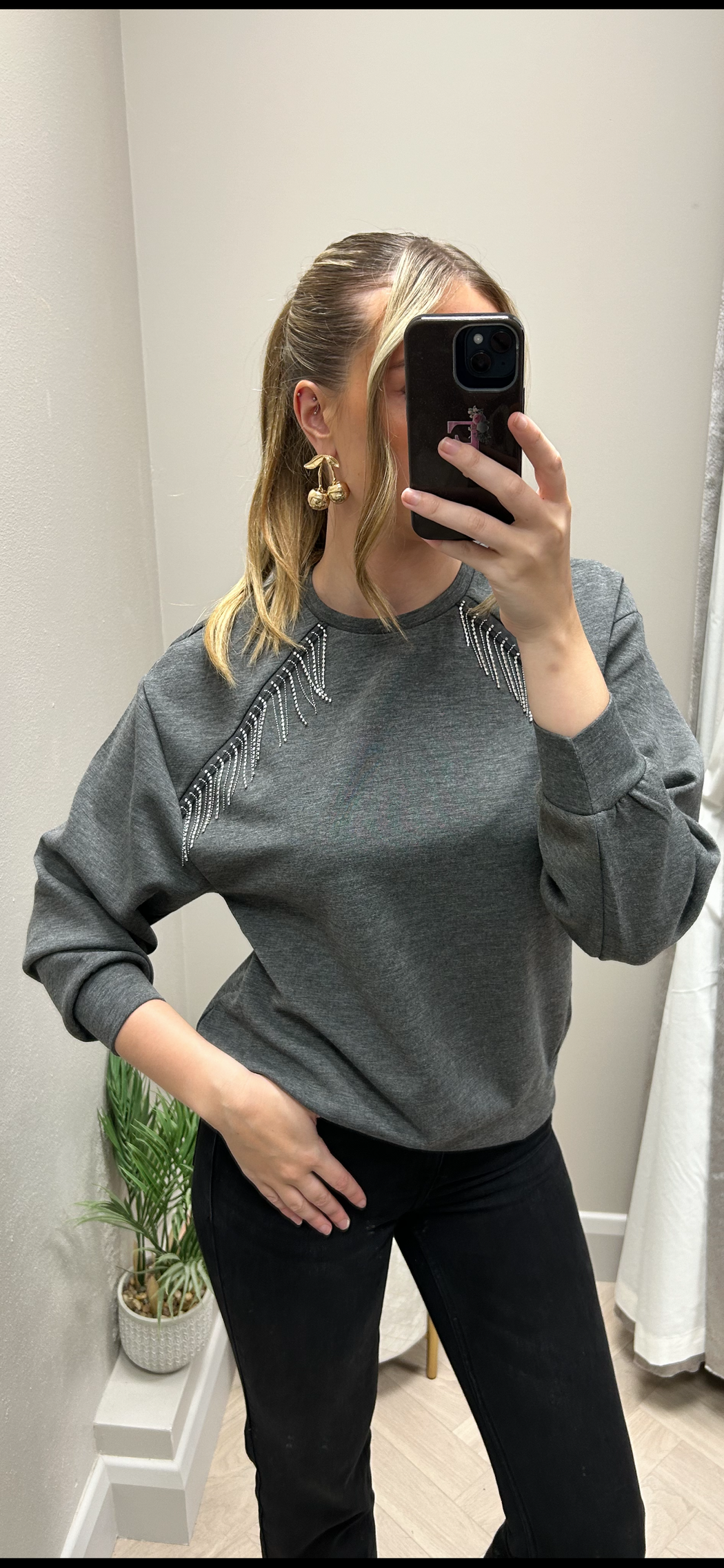 Ballerina grey sweater