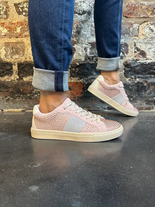 Guess pink diamanté sneaker flptodsue12
