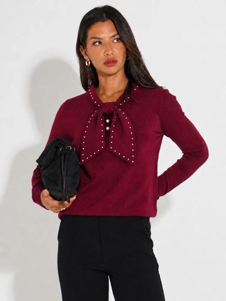 Plum Presley knit top