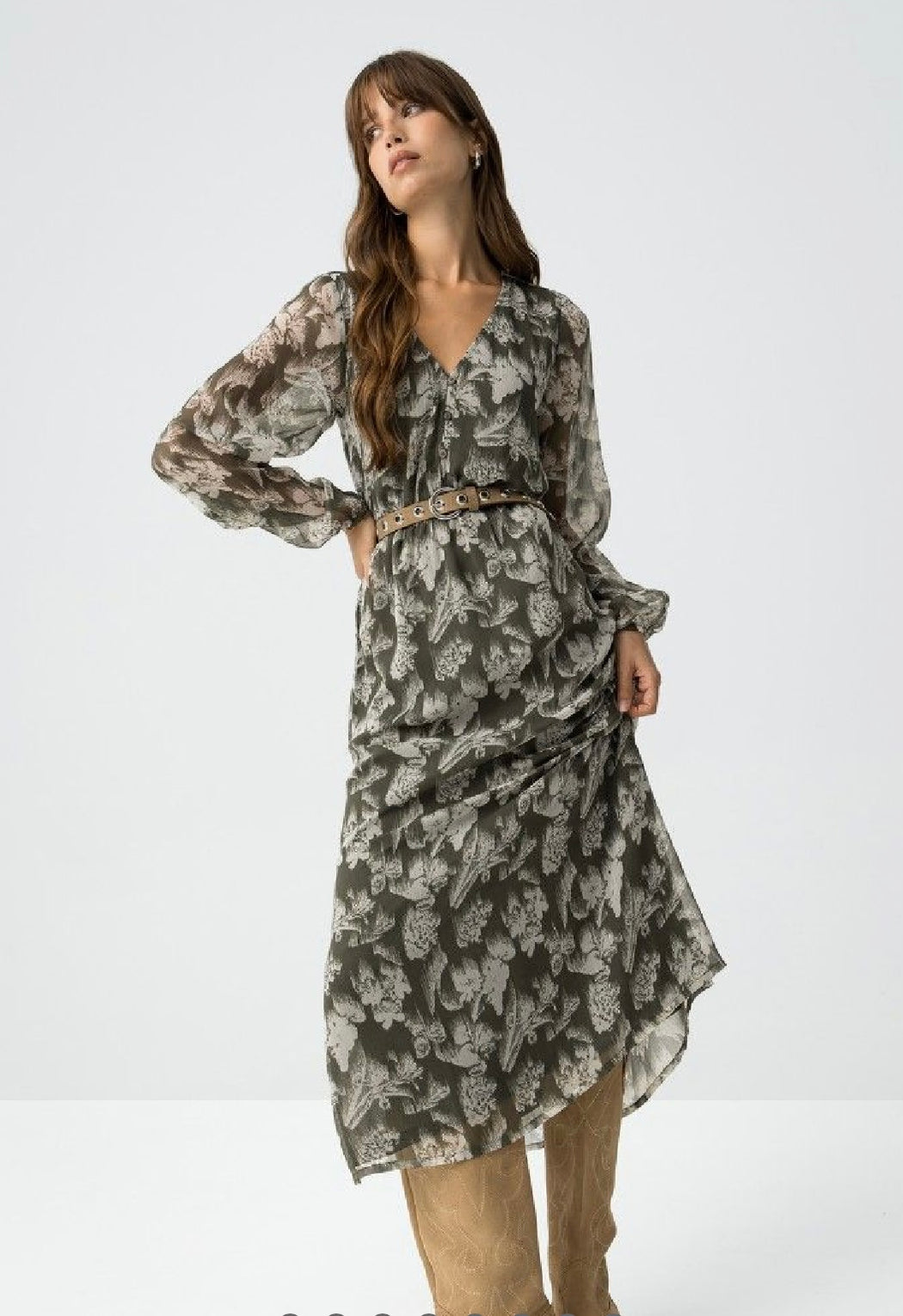 Kourtney midi dress