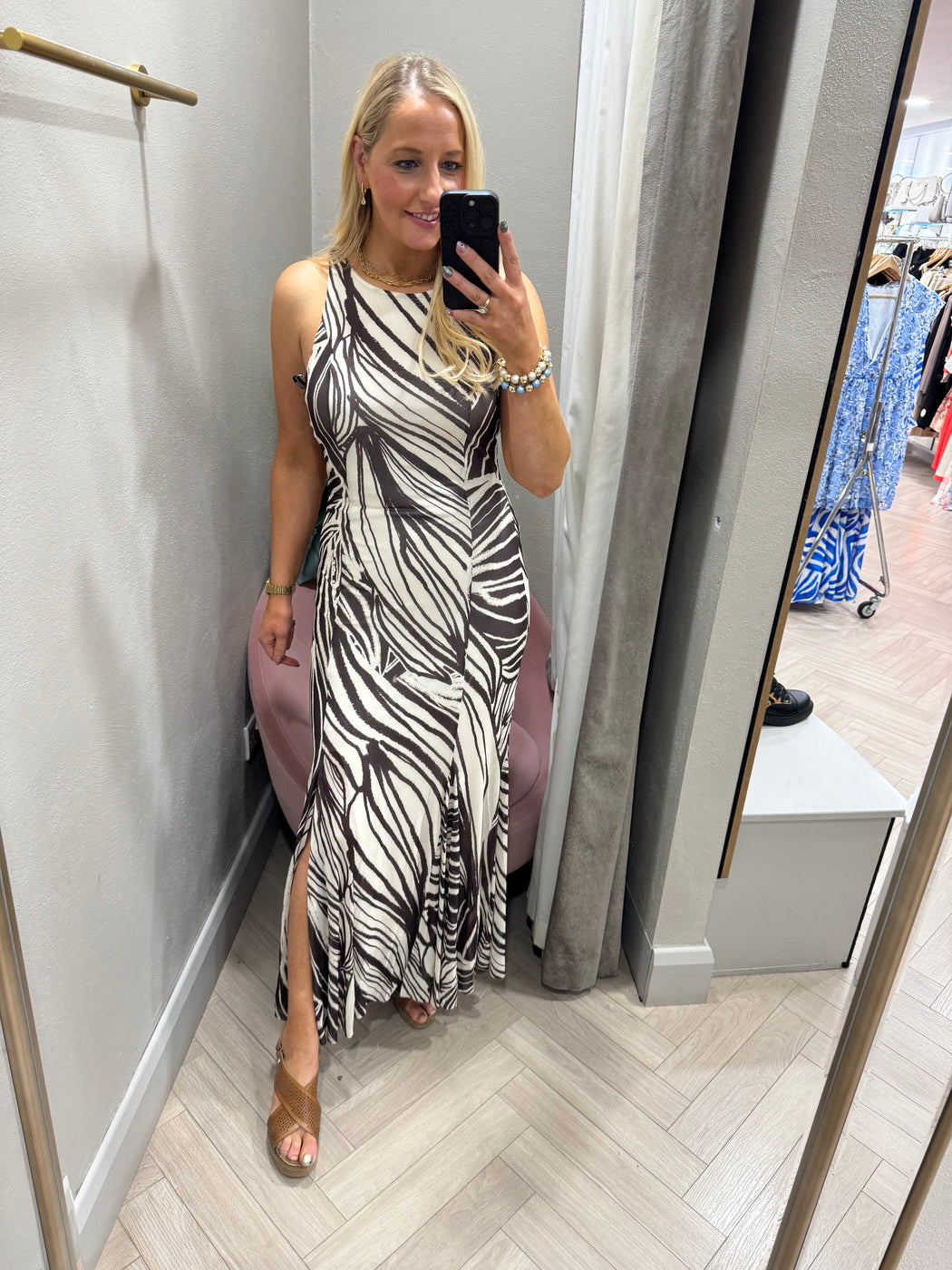 Guess Serafina mesh lon maxi dress w6gk13k2943- pmic