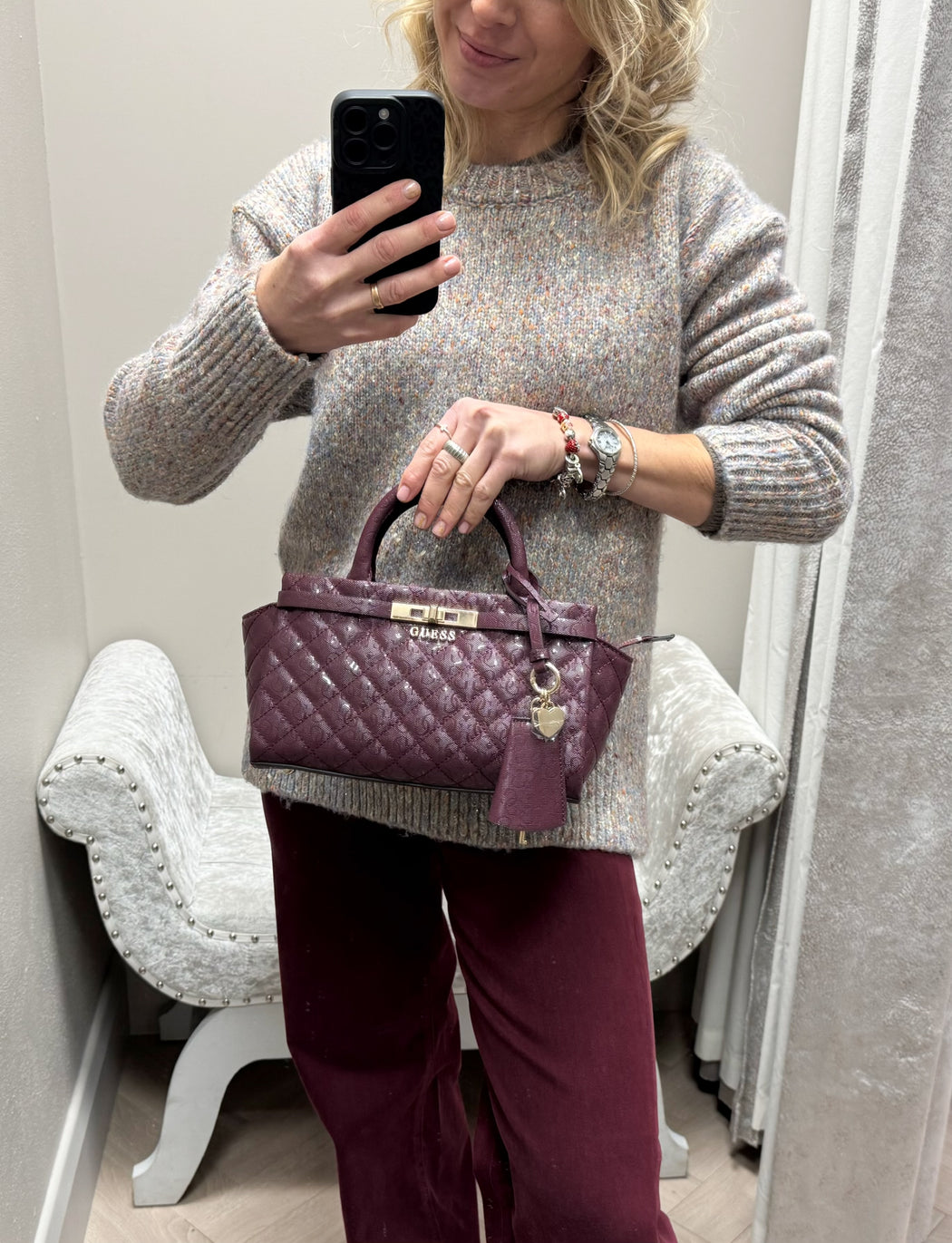 Guess Wine IDRA Bag. GG815705