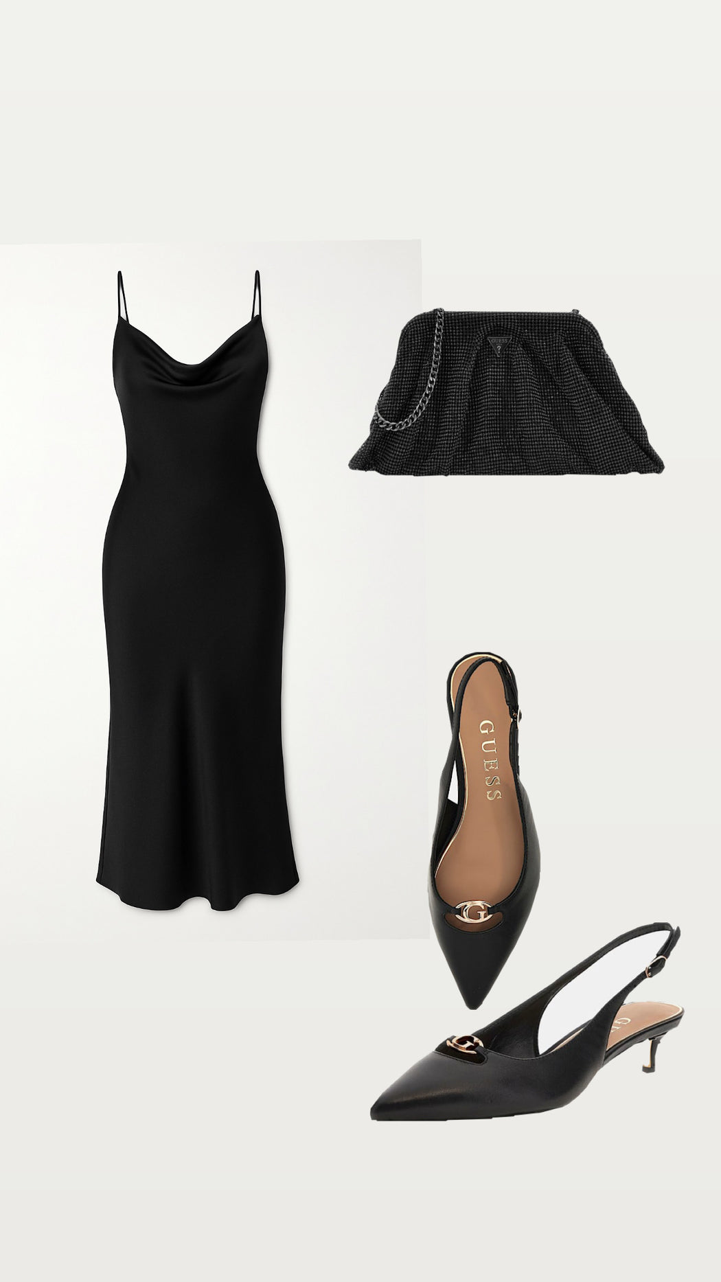 SIENNA MIDAXI DRESS IN BLACK