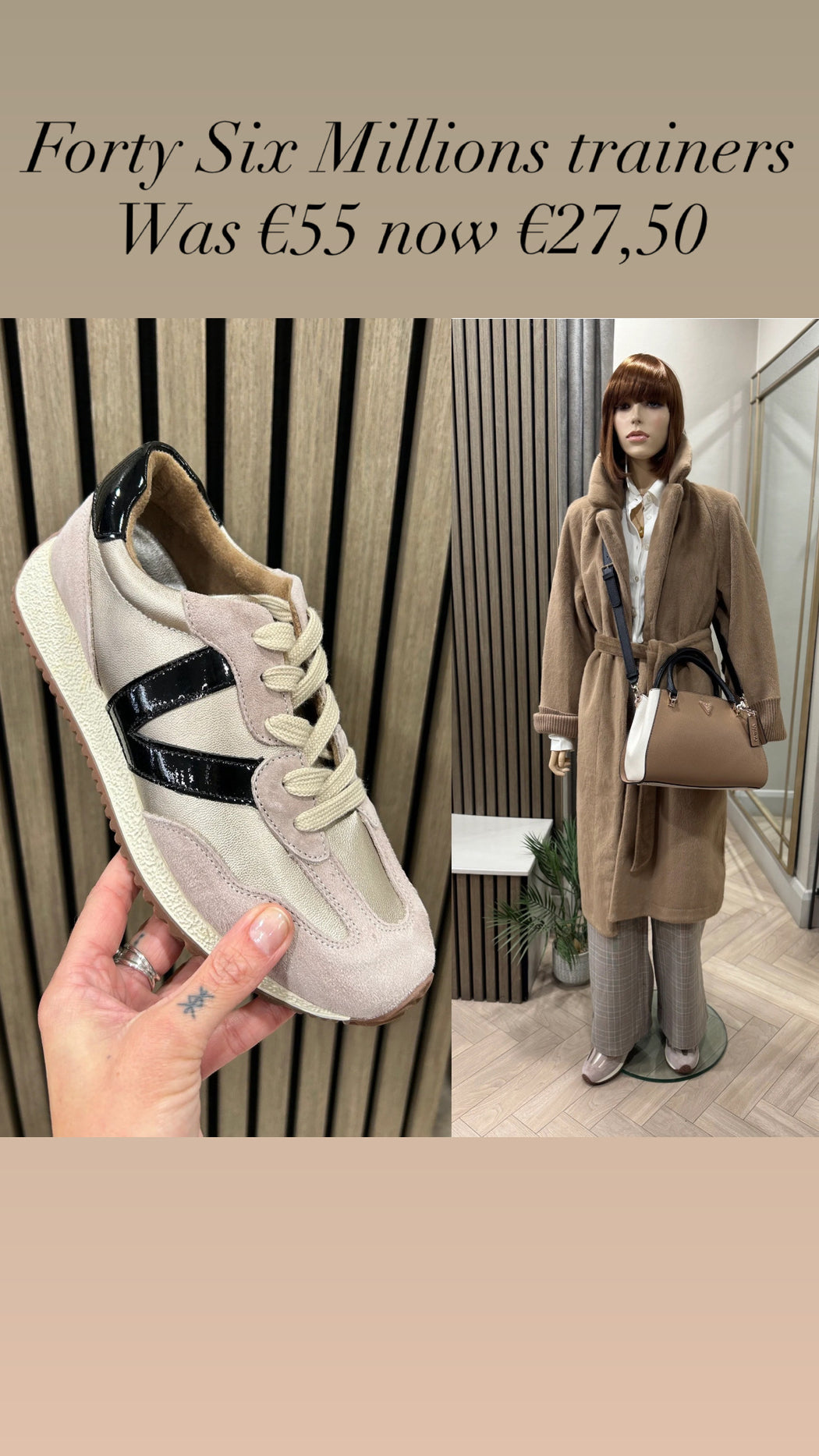 Forty Six Millions trainers