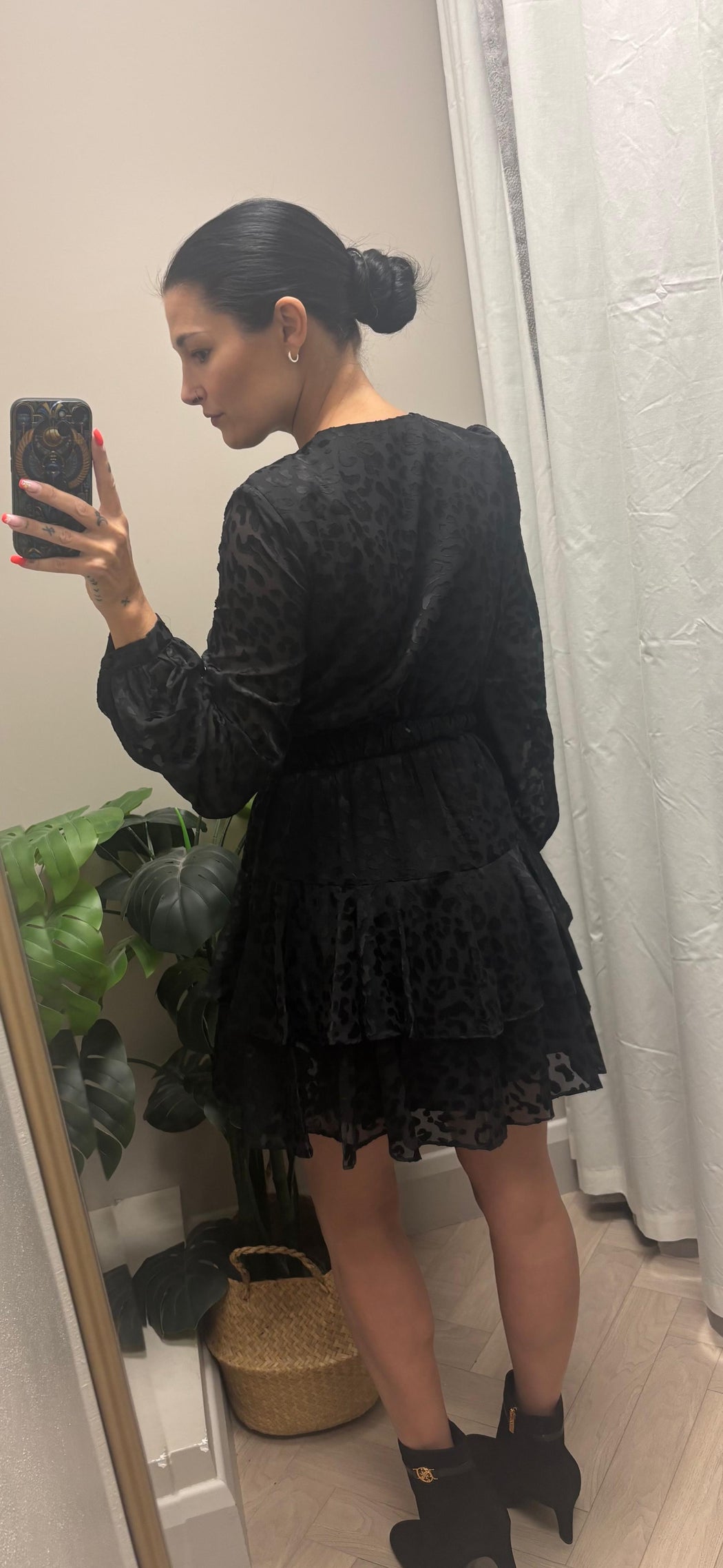 Guess black  Clarisse flare dress