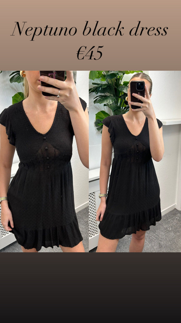 Neptuno black dress