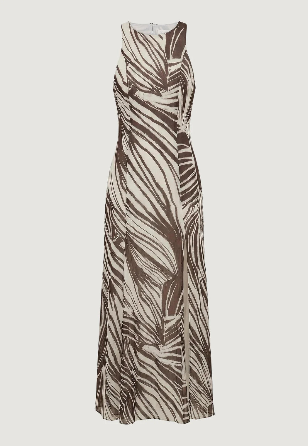 Guess Serafina mesh lon maxi dress w6gk13k2943- pmic