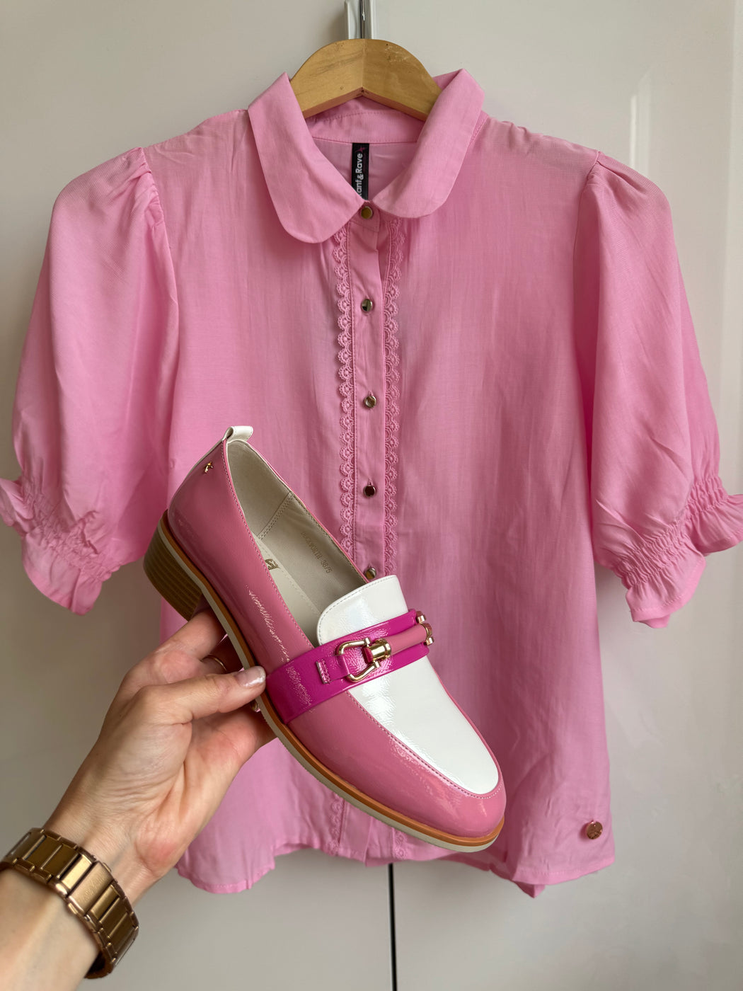 Gabrielle shirt pink