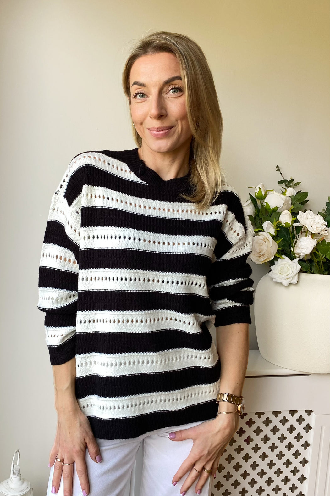 Brina stripe sweater