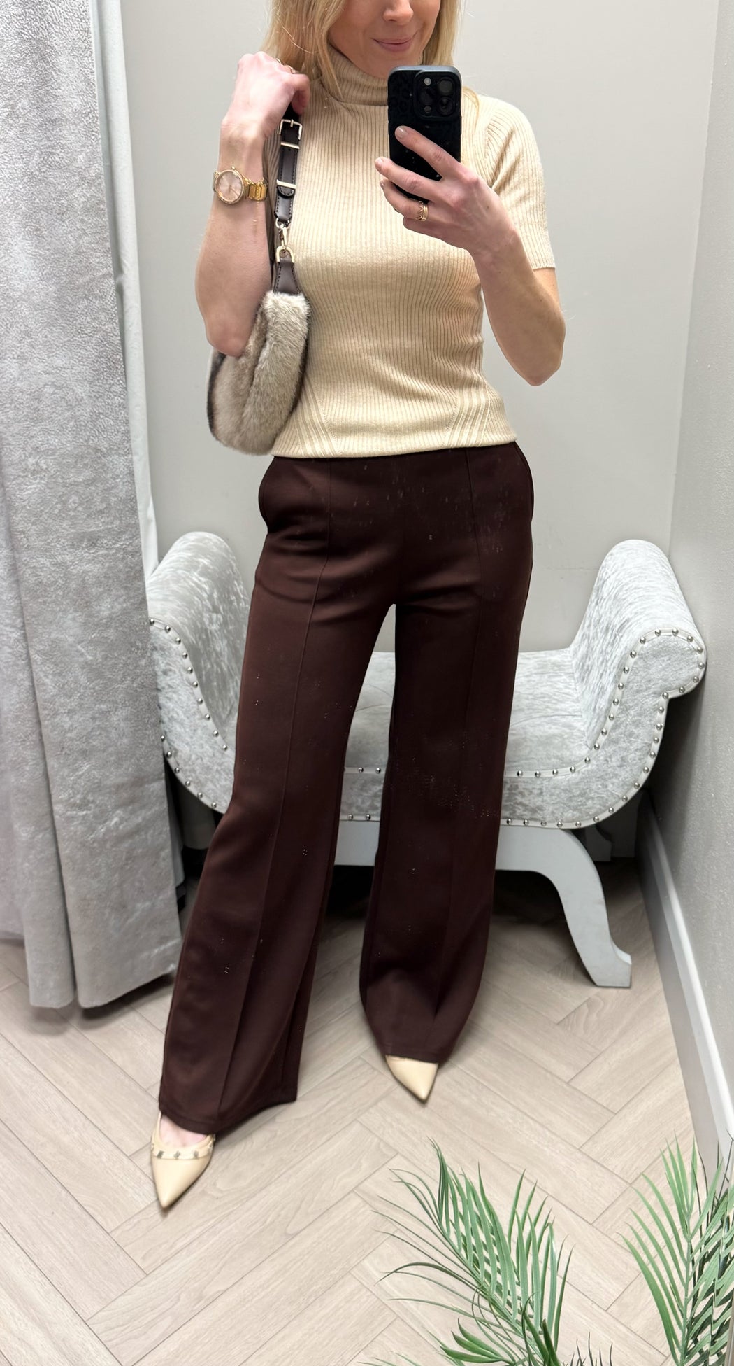 Guess beige knit w6rr30z30w2-h142