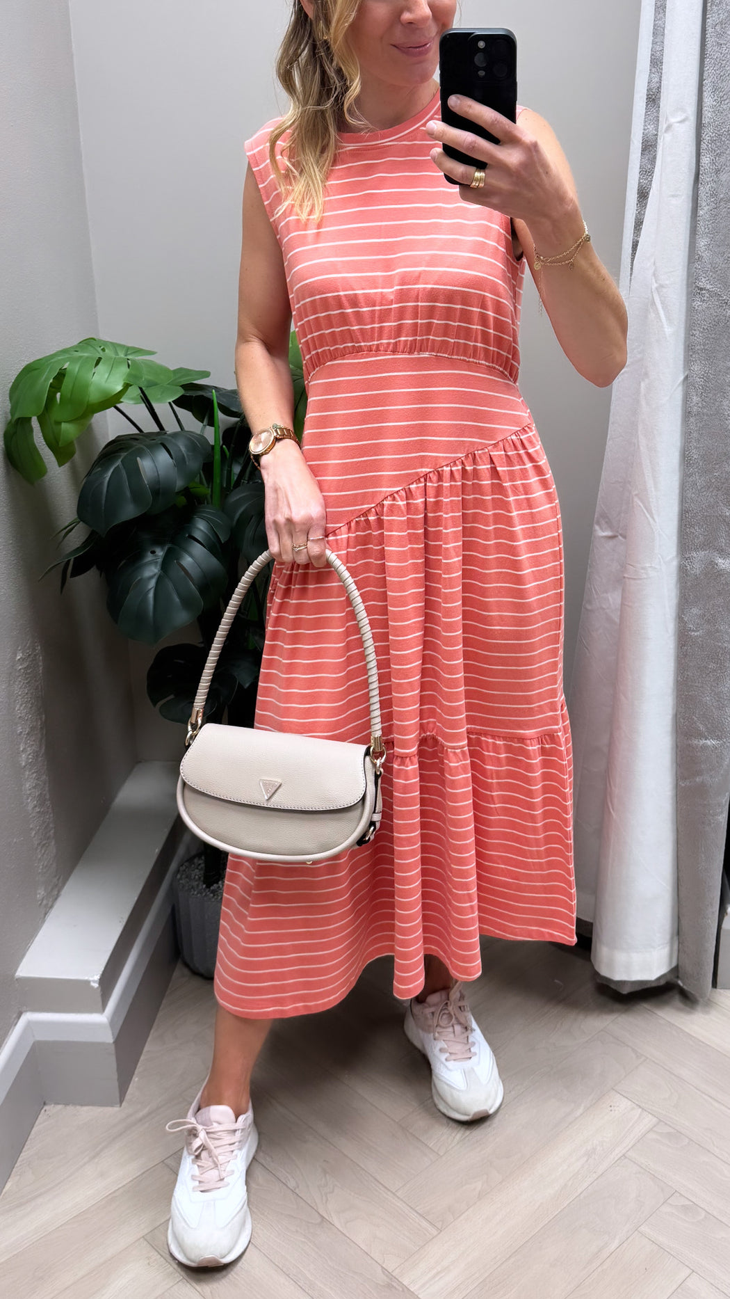 Effie Dress Coral
