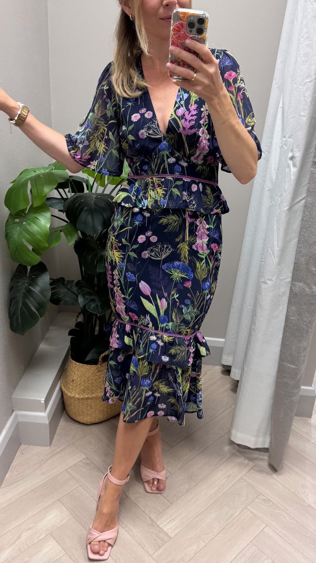 The Naomi midi dress