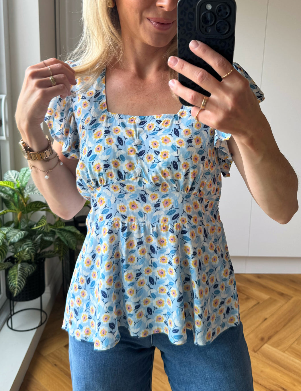 Tamara top blue