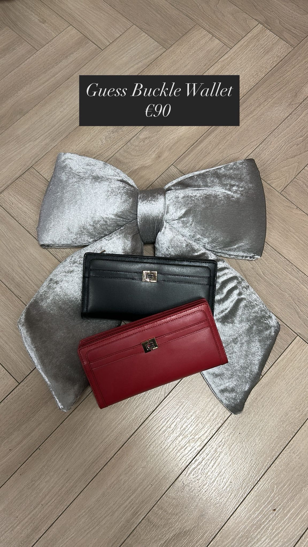 RW1718P5101 Guess Black Buckle Wallet