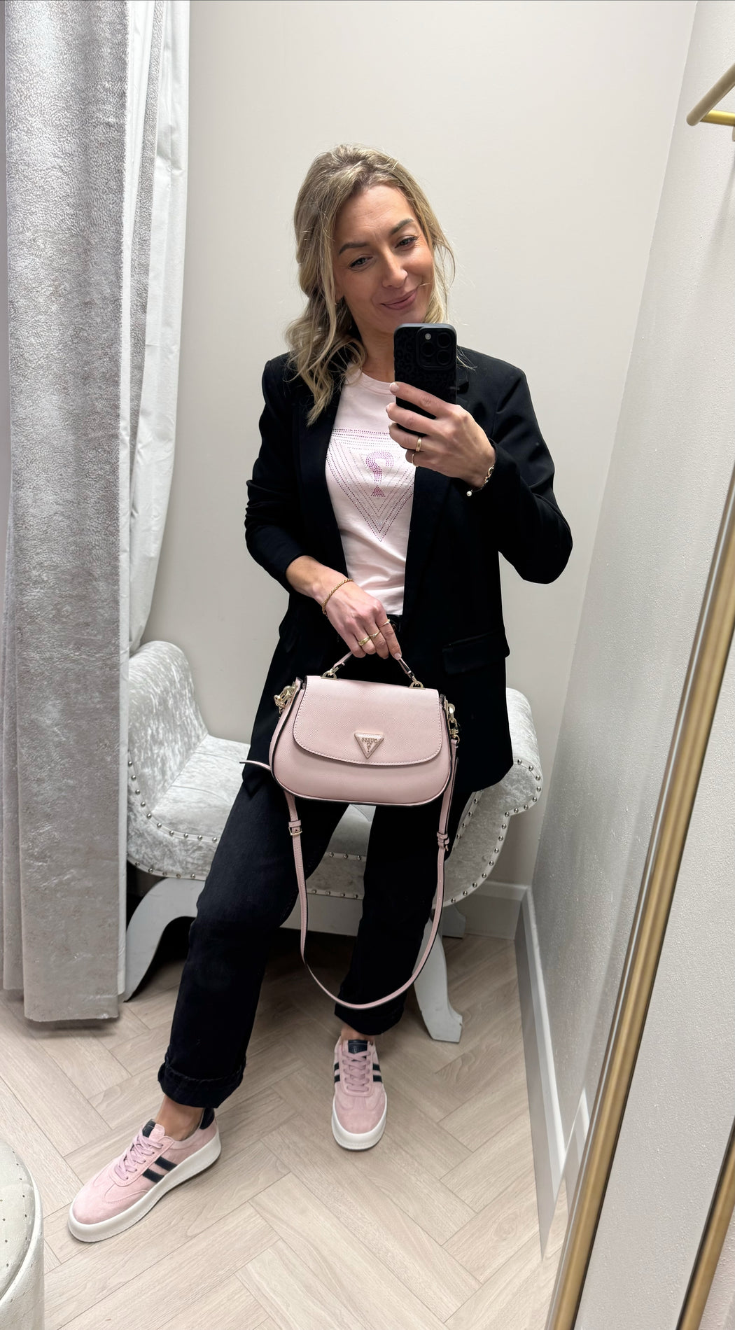 Guess rose eco jazlynn crossbody EZG952320